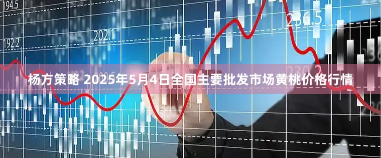 杨方策略 2025年5月4日全国主要批发市场黄桃价格行情