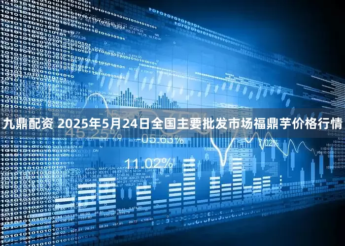 九鼎配资 2025年5月24日全国主要批发市场福鼎芋价格行情
