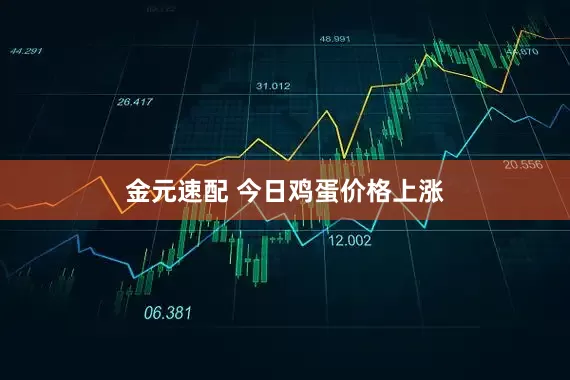 金元速配 今日鸡蛋价格上涨